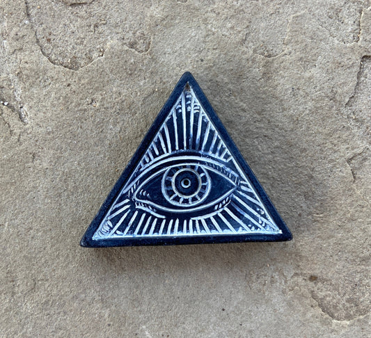 Pyramid Eye Incense Burner