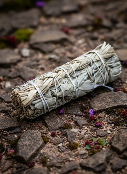 White Sage and Sweetgrass Bundle