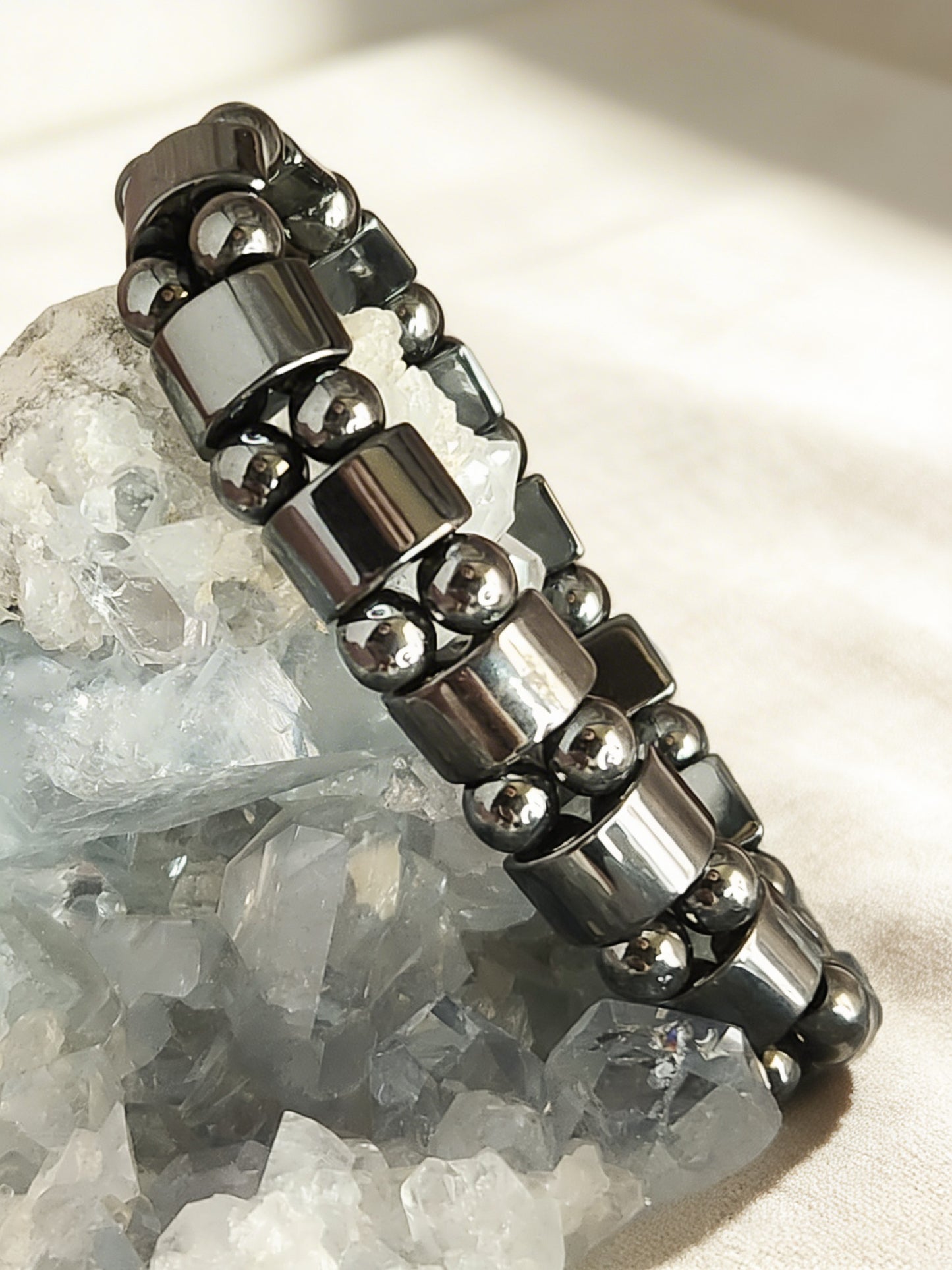 Magnetic Hematite Bracelet (choose style)