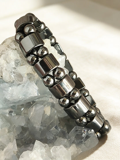 Magnetic Hematite Bracelet (choose style)