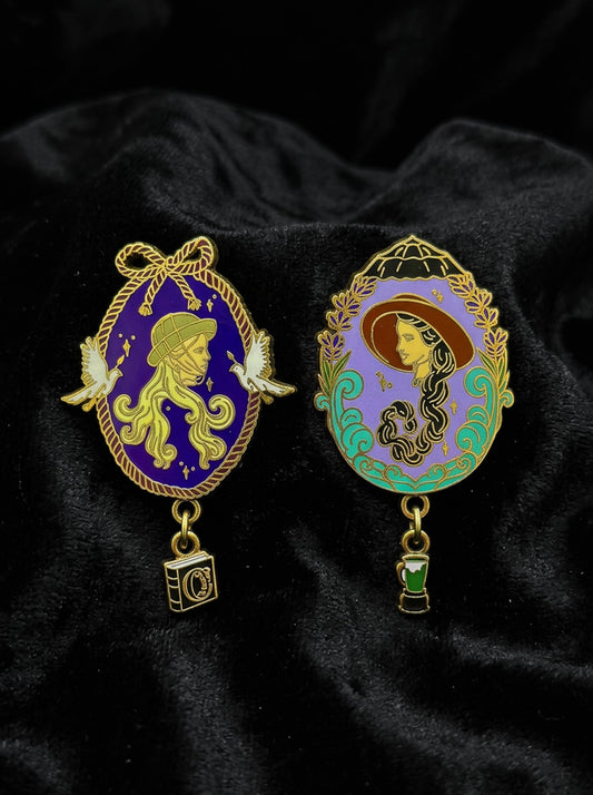 Witch Aunts Pin Set