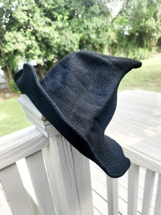 Knitted Witch Hat