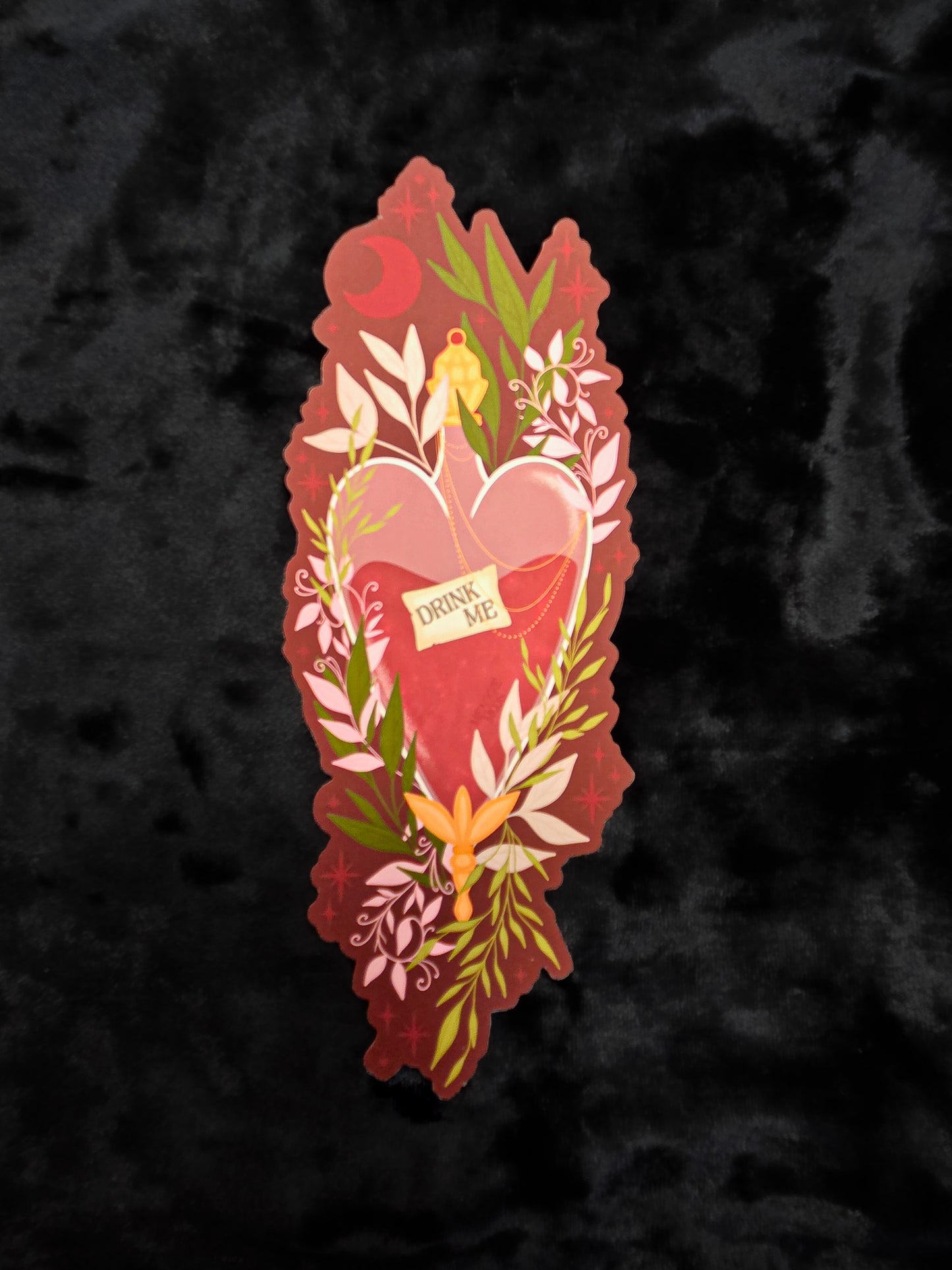 Wonderland Drink Me Potion Bookmark