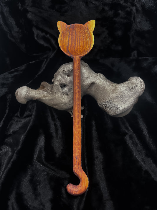 Wooden Spoon Cat