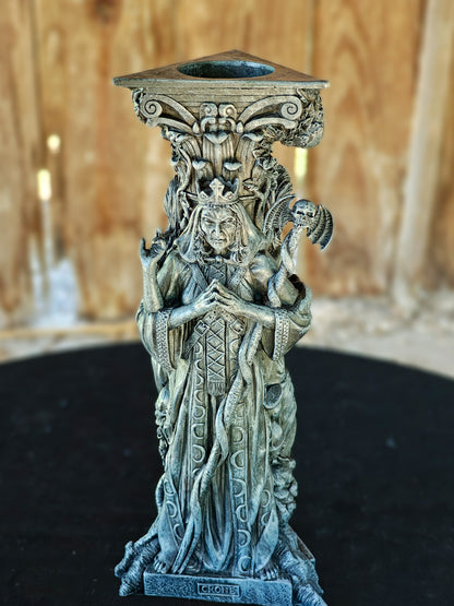 Mother Maiden Crone Large Column Cande Holder