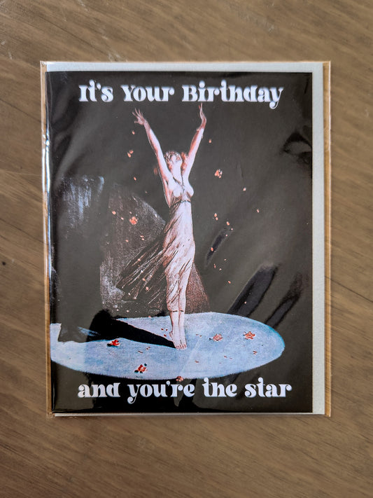 You're the Star Birthday Card