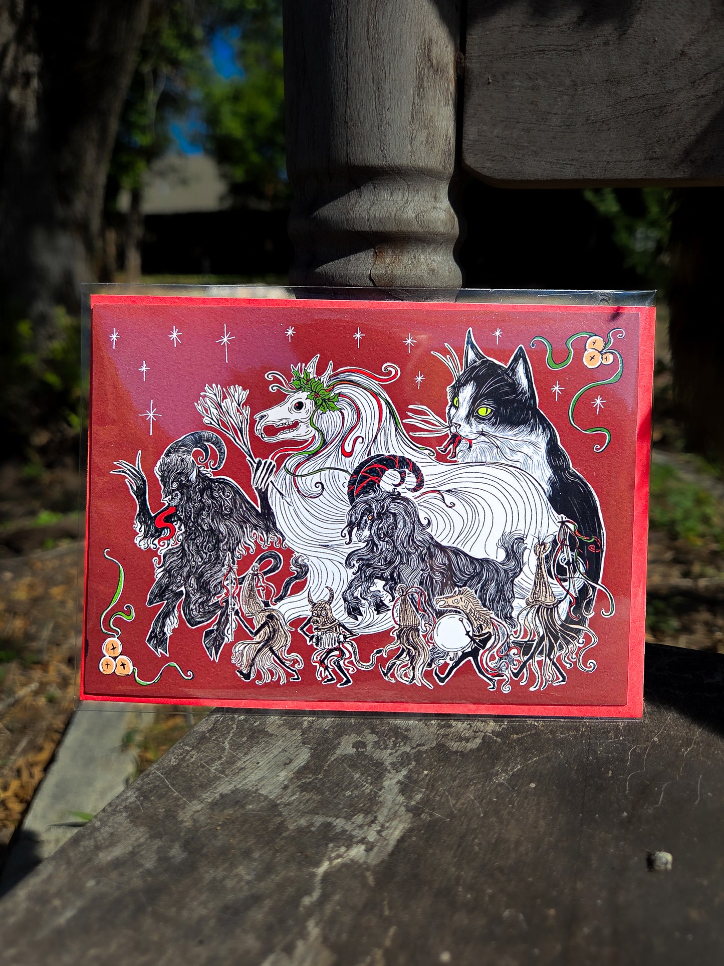 Yule Parade Christmas Card
