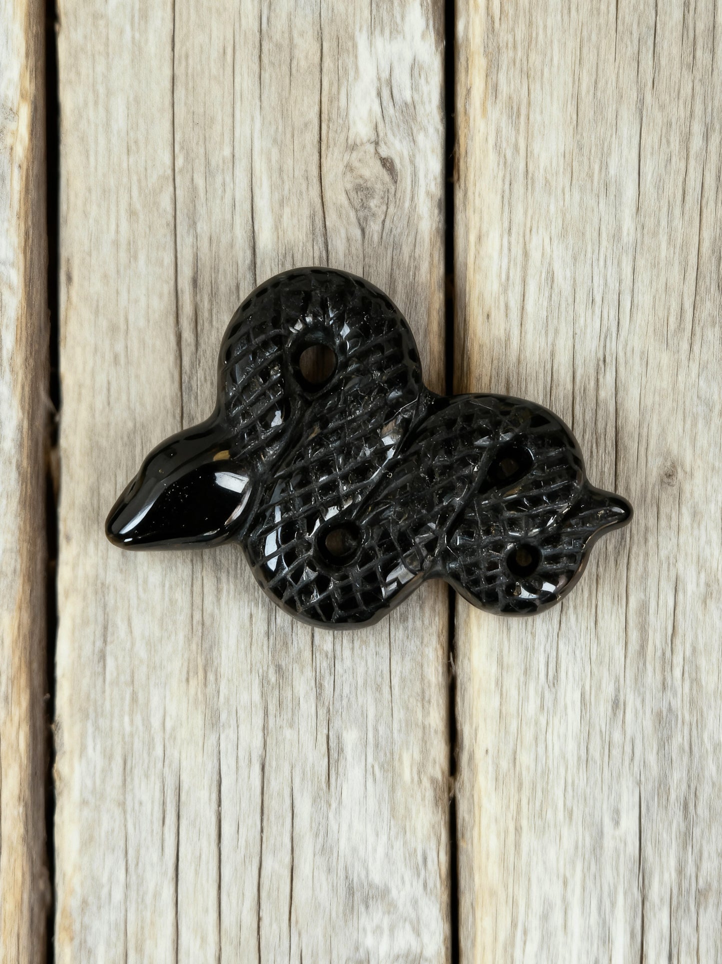 Black Obsidian Snake