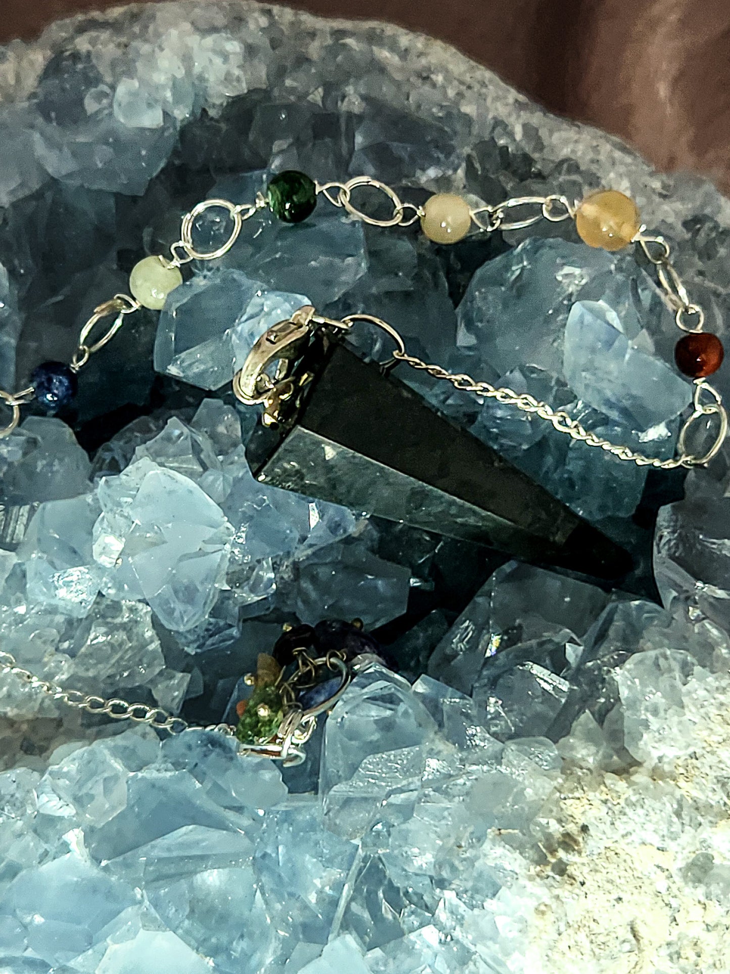 Chakra Shungite Pendulum