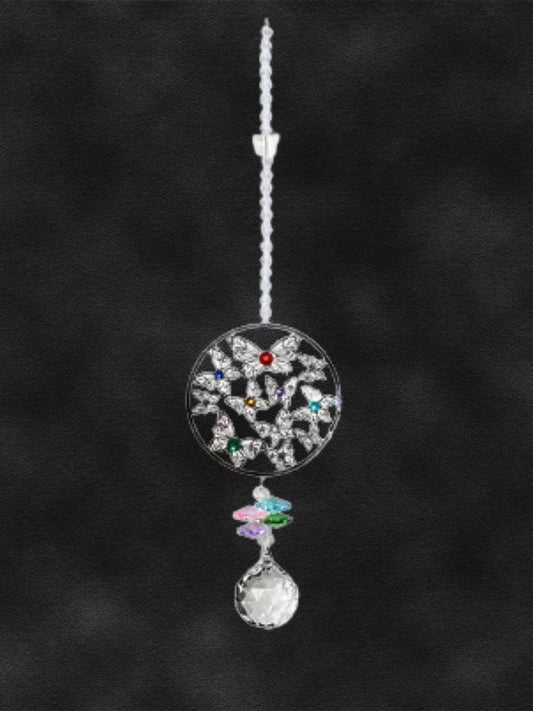Chakra Butterfly Suncatcher