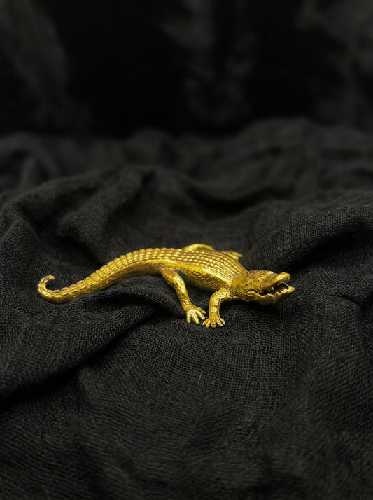 Brass Crocodile