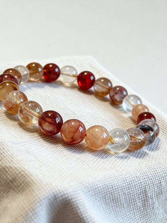 Fire Quartz Bracelet (8mm)