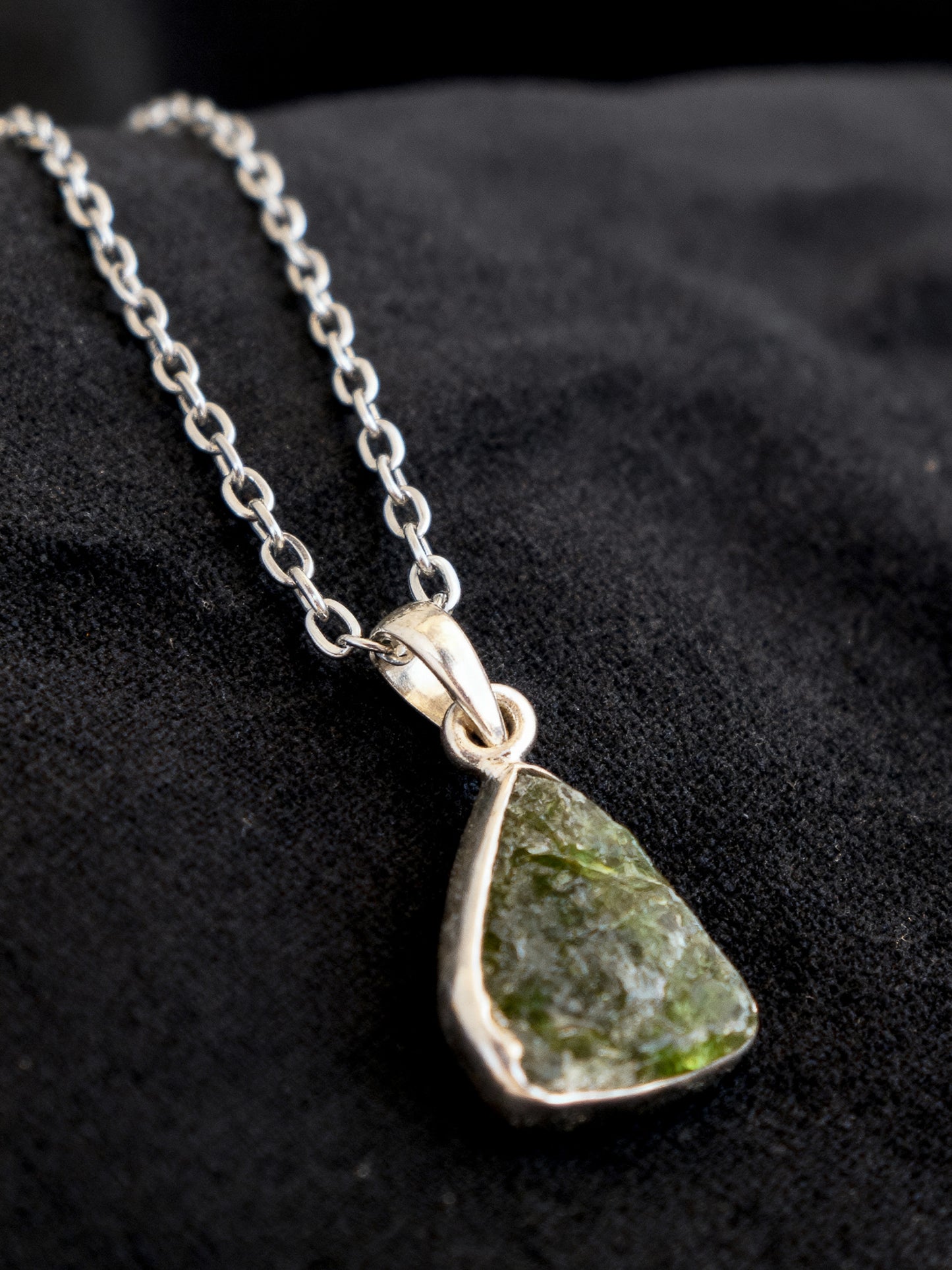 Moldavite Pendant