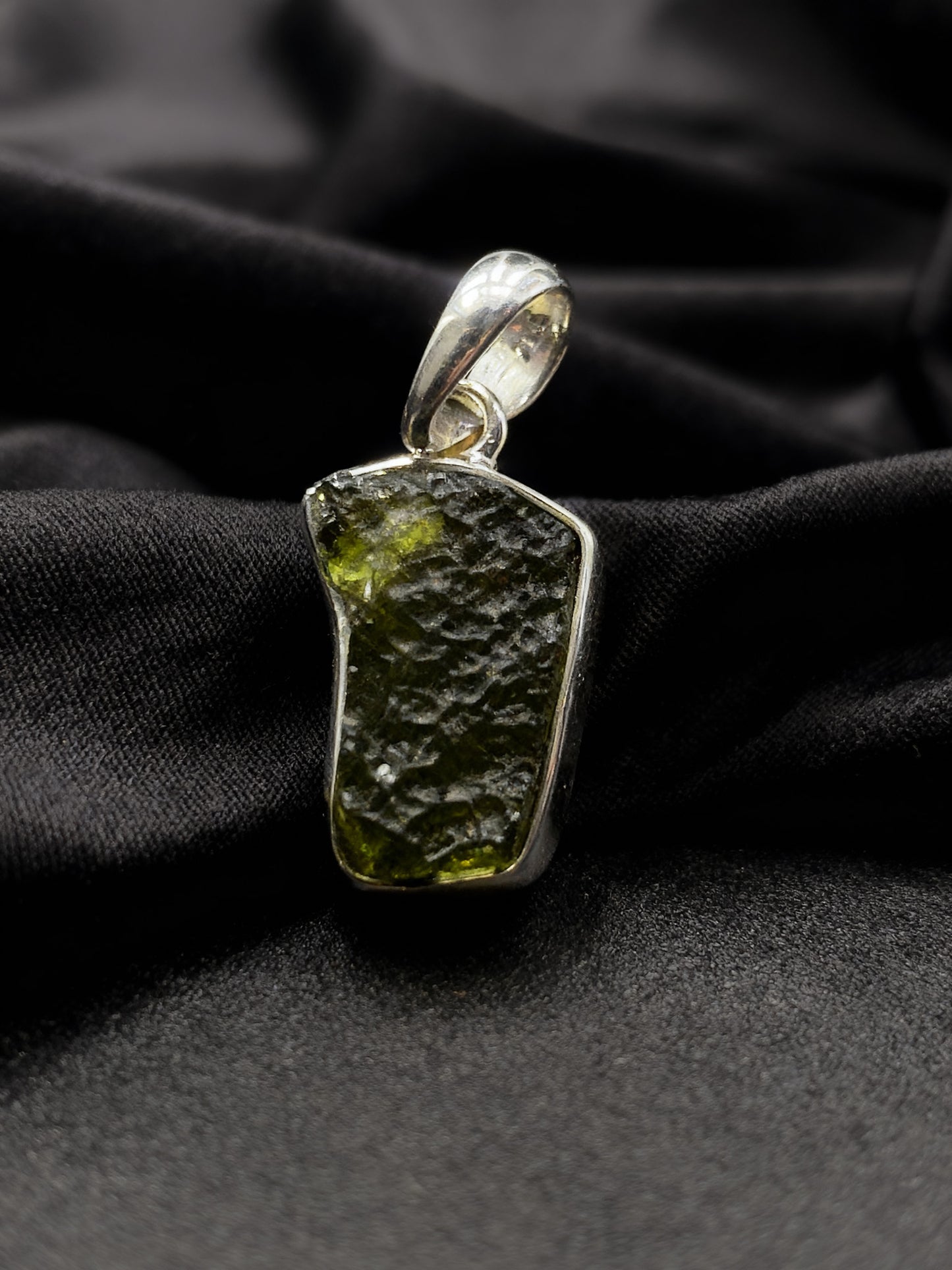 Moldavite Pendant