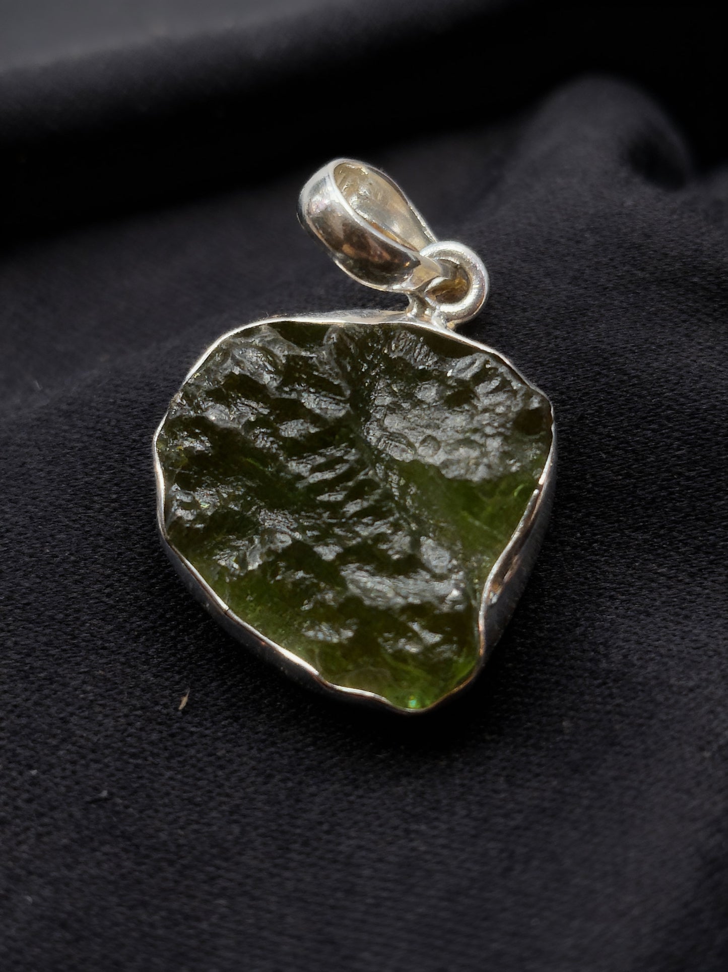 Moldavite Pendant