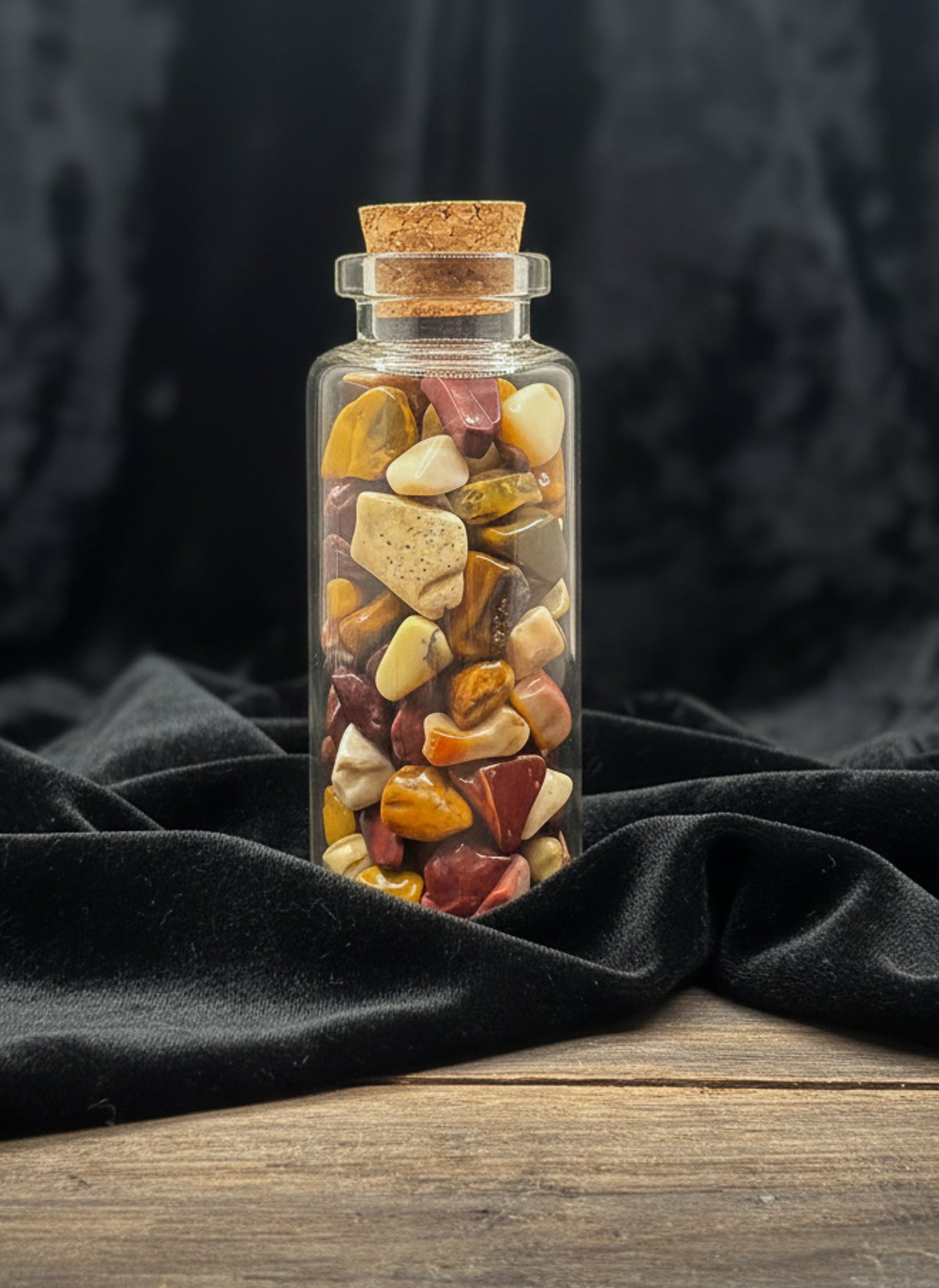 Mookaite Crystal Chip Jar