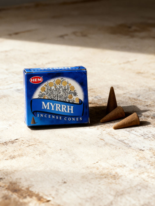 HEM Myrrh Incense Cones